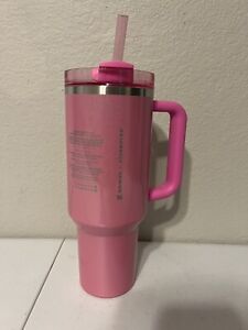 Stanley x Starbucks Exclusive 2024 Pink 40oz Tumbler NEW, RARE! - Sold on eBay January 3rd, 2024 for $350.00