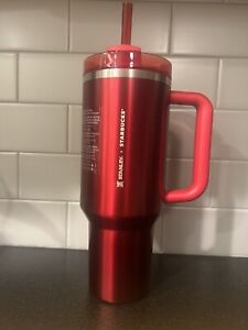 ?Starbucks Stanley Red Holiday 2023 Collab (40 oz) Red Tumbler - Ships Same Day? - Sold on eBay November 9th, 2023 for $149.00