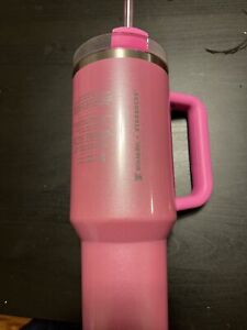 Stanley x Starbucks Winter Pink 40oz Tumbler (2024 Target Exclusive) New In Hand - Sold on eBay January 15th, 2024 for $255.00 (30 bids) 