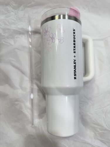 STANLEY x STARBUCKS  40oz CREAM Tumbler NEW 2024 PHILIPPINES EXCLUSIVE Us Seller - Sold on eBay March 12th, 2024 for $185.00