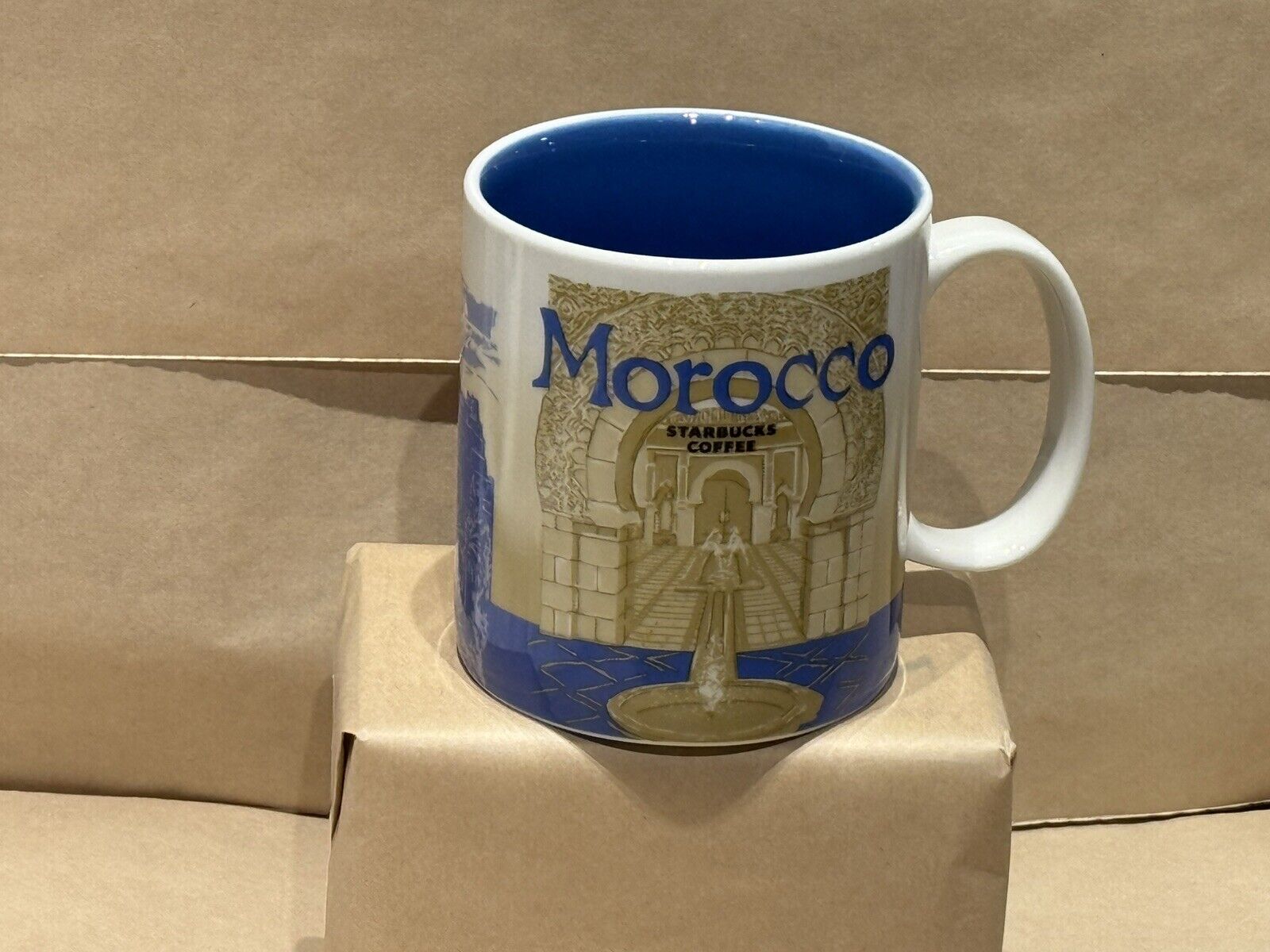 Starbucks Coffee Mug MOROCCO Global Icon Collector Series 16oz . Brand New - Sold on eBay February 17th, 2025 for $69.00
