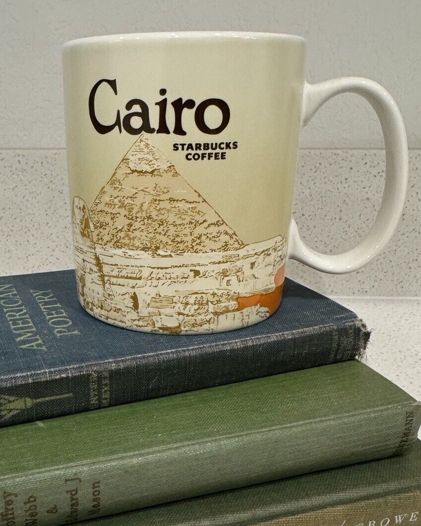 2015 Starbucks CAIRO Mug Collector Series Egypt 16 oz  Pyramids - Sold on eBay March 13th, 2025 for $135.00