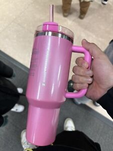 Stanley X Starbucks 40oz Tumbler limited edition winter pink - IN HAND - Sold on eBay January 5th, 2024 for $213.50 (23 bids) 