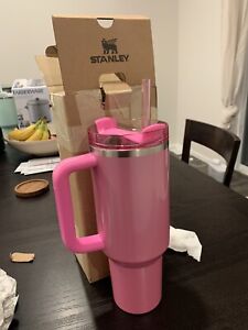 Stanley x Starbucks (Target Exclusive) Quencher 40oz Tumbler Winter Pink - Sold on eBay February 9th, 2024 for $270.00