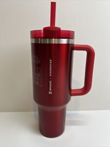 Starbucks x Stanley Holiday 2023 Limited Edition 40oz Red Tumbler Mug New - Sold on eBay November 20th, 2023 for $179.95