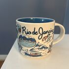 Starbucks Rio de Janeiro Brazil Been There Series Ceramic Coffee Mug 14 FL Oz