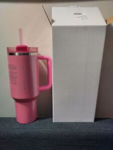 Stanley x Starbucks Exclusive 2024 Pink 40oz Tumbler In Hand Free Shipping - Sold on eBay January 6th, 2024 for $305.00 (26 bids) 