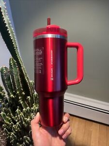 Starbucks X Stanley 2023 Holiday Red 40oz Tumbler Limited Edition, Brand New! - Sold on eBay December 22nd, 2023 for $159.00 (1 bids) 