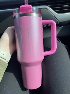 ?NEW IN-HAND? 2024 Starbucks x Stanley 40oz Pink Stainless Vacuum Quencher - Sold on eBay January 7th, 2024 for $203.50 (53 bids) 