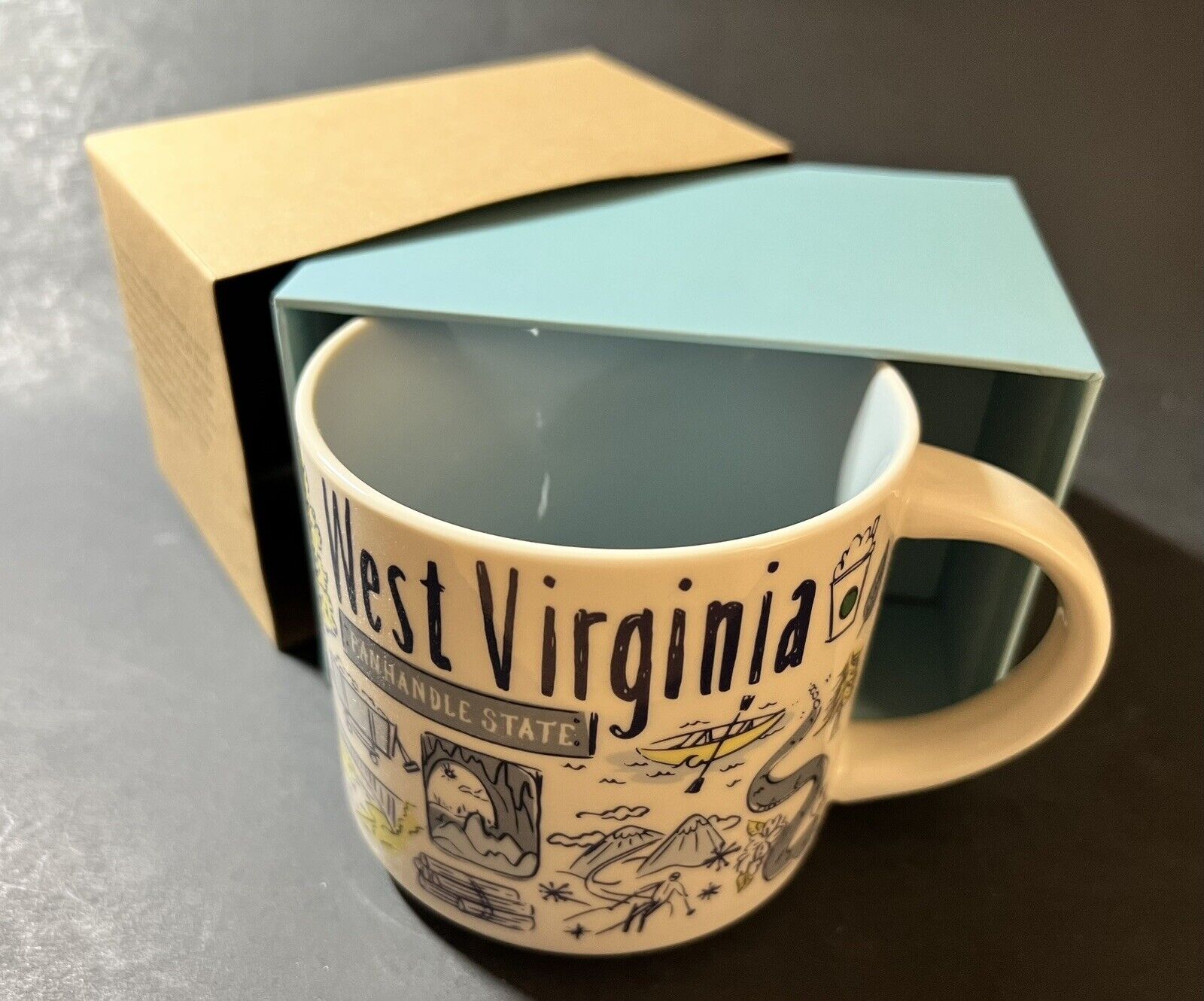 New Starbucks Been There Series BTS West Virginia v1 14oz Mug Hard To Find - Sold on eBay December 23rd, 2024 for $162.50 (7 bids) 
