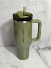 Starbucks x Stanley Olive Green 40oz Tumbler Glitter Fall Release 2024 New - Sold on eBay September 7th, 2024 for $99.99