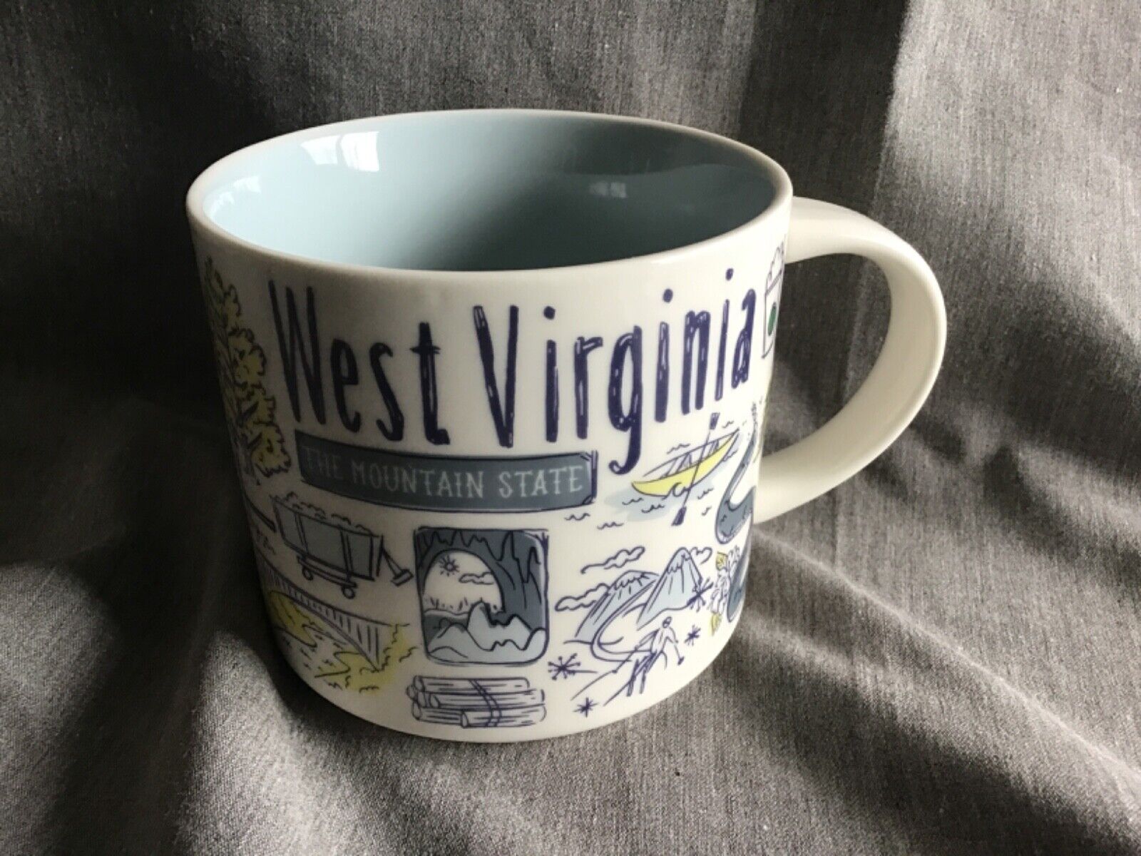 Starbucks Mug West Virginia WV Been There Series 14oz Cup 2021 - Sold on eBay February 18th, 2025 for $95.00