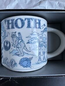 Disney Star Wars Starbucks Been There Collector’s Series 2020  HOTH  14 Oz. MUG - Sold on eBay November 30th, 2023 for $175.00