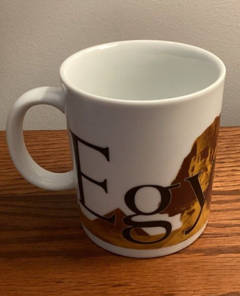 Starbucks City Mug Egypt Limited Collectors Series Sphinx Pyramid New - Sold on eBay October 24th, 2024 for $89.99