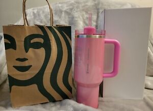 Stanley x Starbucks Winter Pink 40oz Tumbler (2024 Target Exclusive) New In Hand - Sold on eBay February 8th, 2024 for $280.00 (23 bids) 