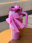 40 oz Winter Pink Stanley x Starbucks w/ Accessories - China Starbucks Exclusive - Sold on eBay March 1st, 2025 for $118.00