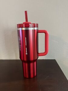 Starbucks X Stanley 2023 Holiday Red 40oz Tumbler Limited Edition, New - Sold on eBay March 12th, 2024 for $210.00
