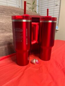 Stanley x Starbucks Exclusive 2023 Holiday Exclusive Red 40oz Tumbler NEW - Sold on eBay February 2nd, 2024 for $250.00 (1 bids) 
