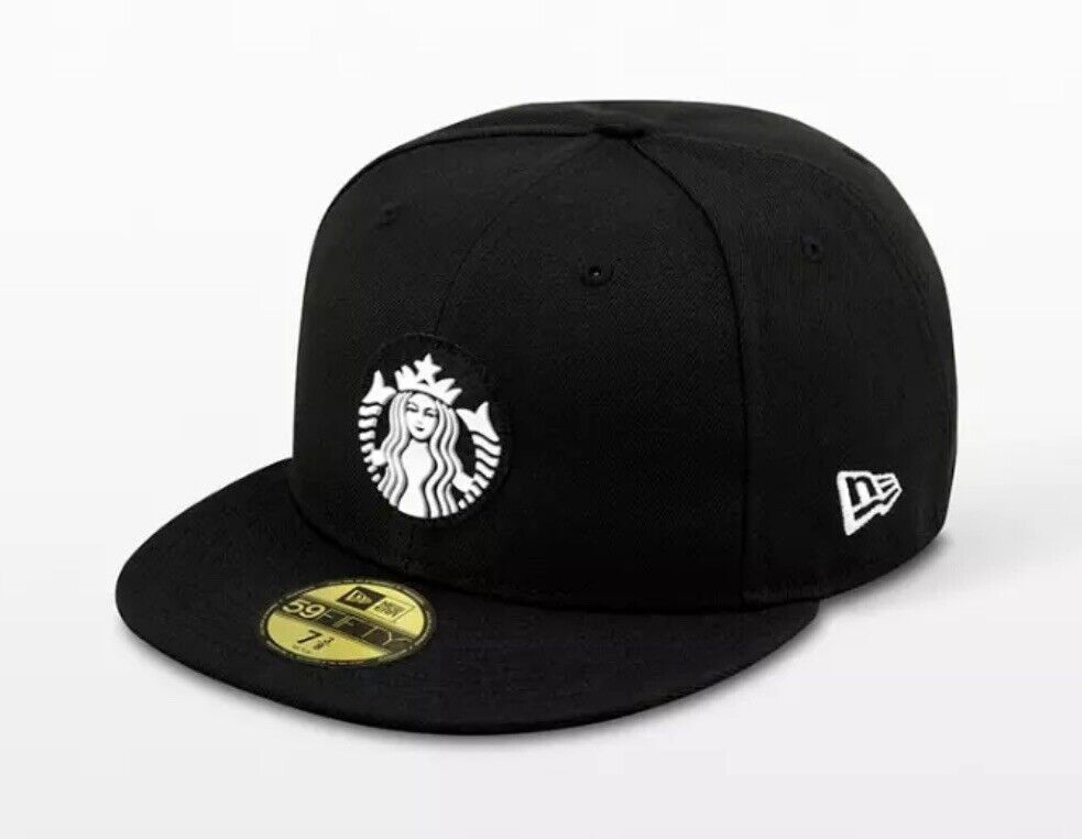 New Era 59FIFTY  x Starbucks Black Hat ** LIMITED EDITION ** - Sold on eBay February 14th, 2025 for $139.99