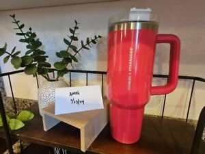 Starbucks x Stanley Tumbler Philippines 2023 Berry 40oz  Pink - Sold on eBay February 2nd, 2024 for $179.06 (16 bids) 
