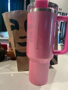 Stanley x Starbucks Winter Pink 40oz Tumbler (2024 Target Exclusive) New In Hand - Sold on eBay January 11th, 2024 for $256.00 (27 bids) 
