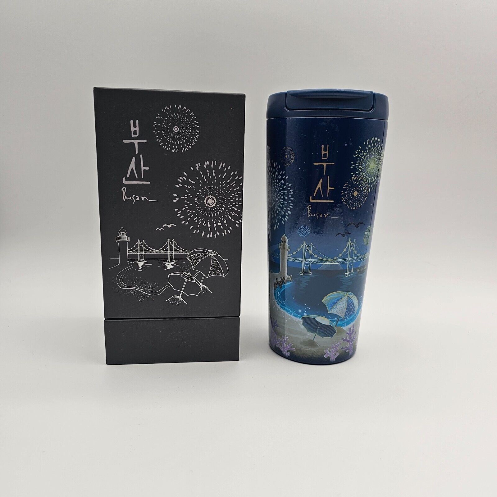 STARBUCKS Korea Busan City Tour Tumbler Limited Edition Stainless Steel - Sold on eBay January 23rd, 2025 for $64.95