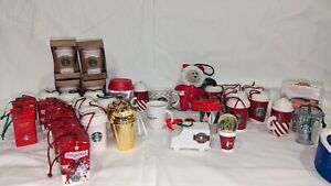 Nice Lot 43 Starbucks Christmas Ornaments - Sold on eBay December 1st, 2023 for $380.00 (62 bids) 