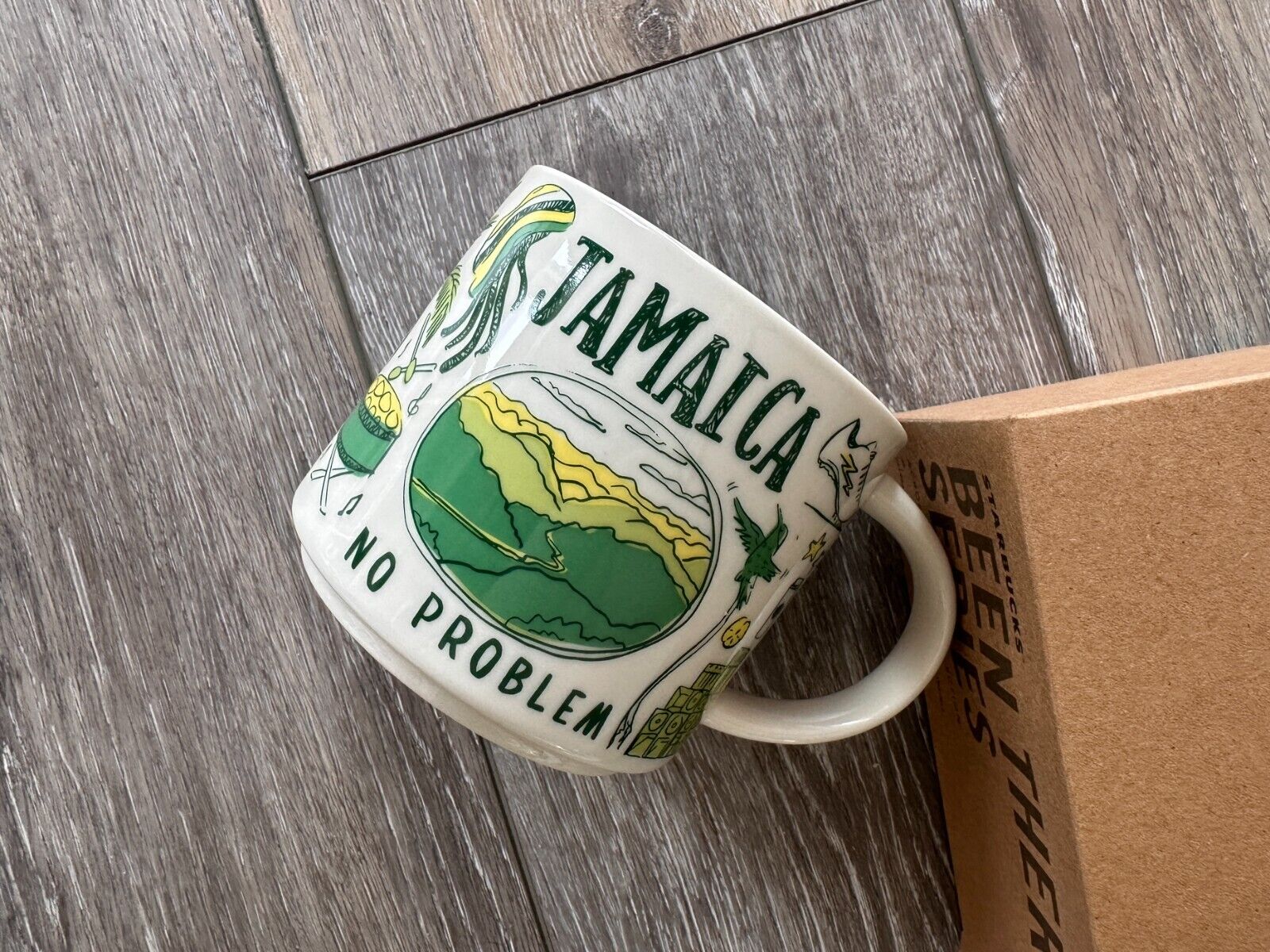 NEW RARE Starbucks JAMAICA You Are Here Collection Mug Cup 14oz SHIPS FROM USA - Sold on eBay December 2nd, 2024 for $85.00 (14 bids) 