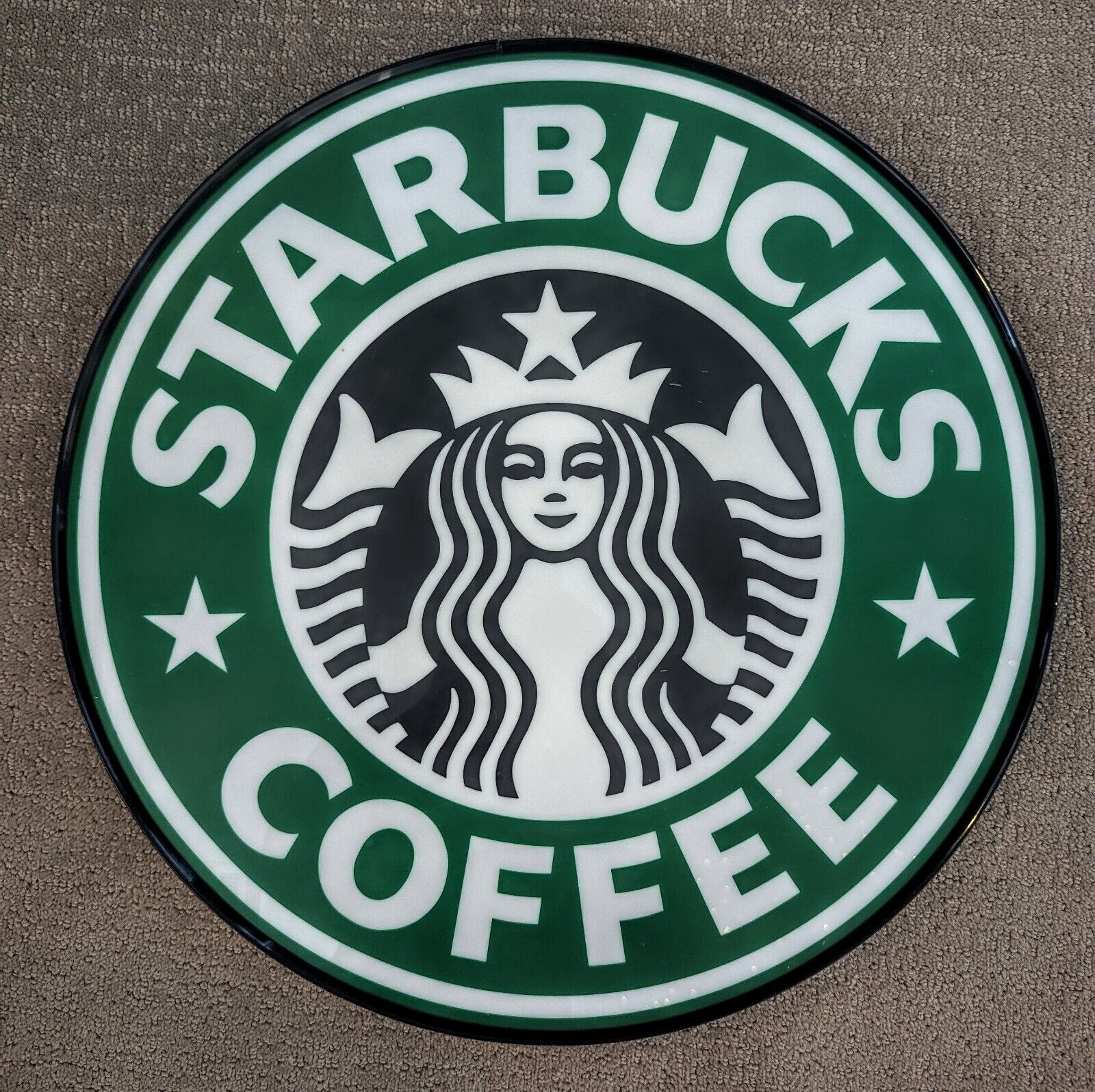 18" Original Starbucks Store Sign - Free Shipping - Sold on eBay June 18th, 2024 for $194.98