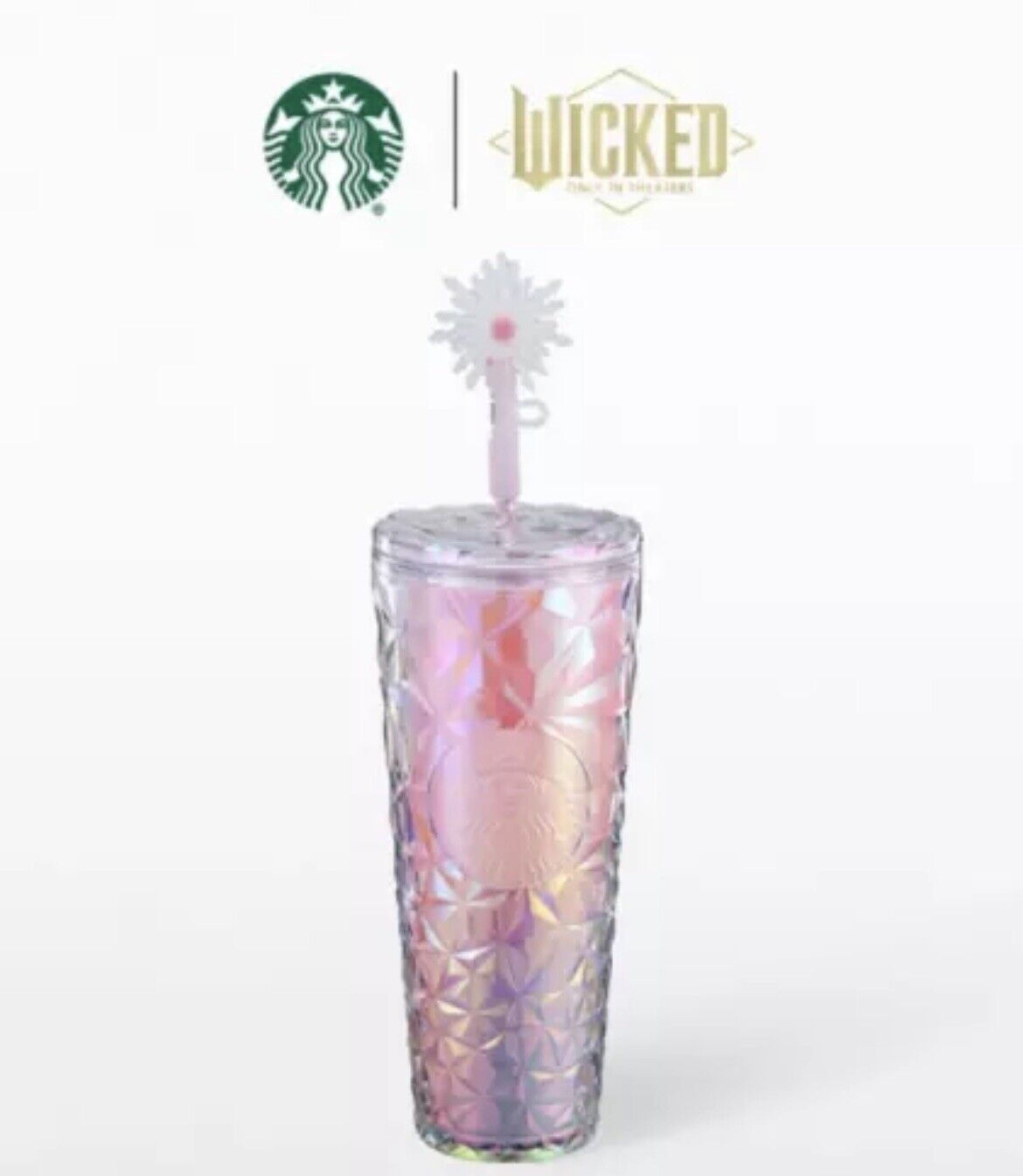 Starbucks Wicked Cold Cup Tumbler Glinda Prism Pink 710ml 24oz. New From US - Sold on eBay December 29th, 2024 for $110.00