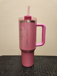 starbucks stanley cup pink 40oz - Sold on eBay February 25th, 2024 for $260.00