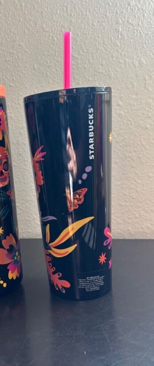 Starbucks Mexico Dia De Los Muertos Stainless Steel Tumbler 24oz - Sold on eBay November 26th, 2024 for $85.00
