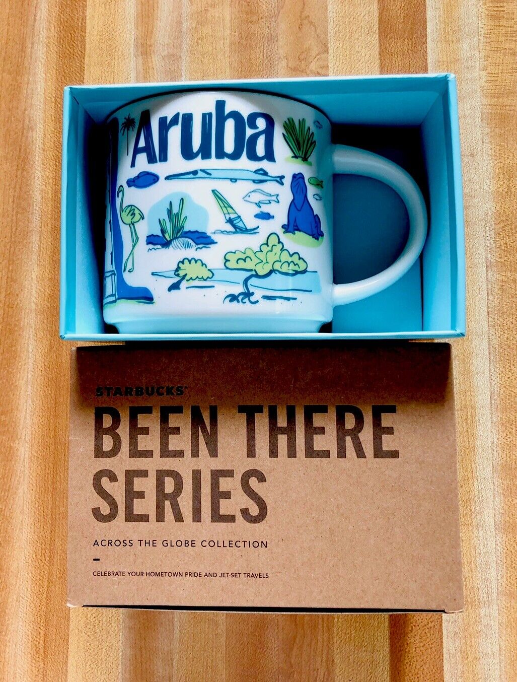 Starbucks Aruba Been There Series Across The Globe Coffee Mug 14 Oz / 414 ml - Sold on eBay March 12th, 2025 for $67.49