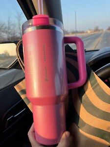 Starbucks x Stanley 40 oz Tumbler Winter Pink Valentines Day Exclusive (IN HAND)