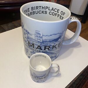Very Rare Starbucks Pikes Place Market 2.5 gallons Oversized mug Skyline Series - Sold on eBay August 29th, 2023 for $525.00
