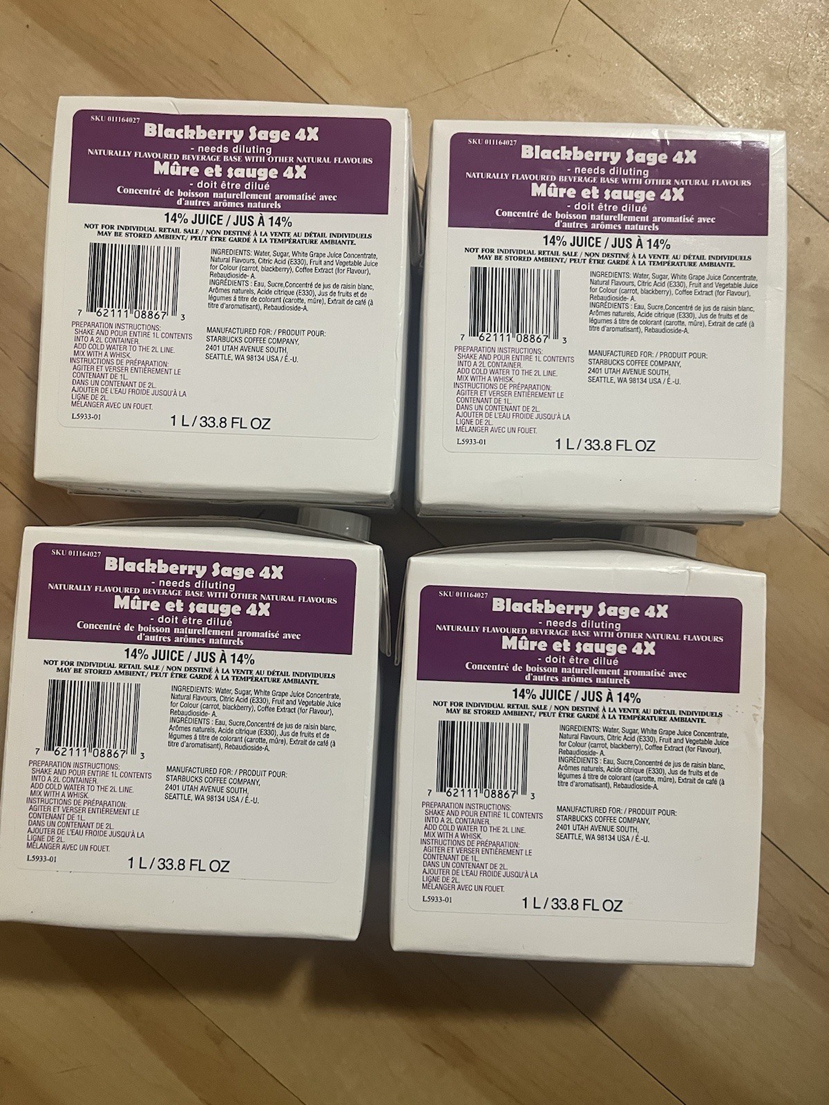 New  (4 PACK) Blackberry Sage Refresher  4x base EXP 05/11/2025 - Sold on eBay March 27th, 2025 for $99.99