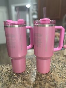 Stanley x Starbucks Winter Pink 40oz Tumbler (2024 Target Exclusive) New In Hand - Sold on eBay January 9th, 2024 for $260.00 (29 bids) 