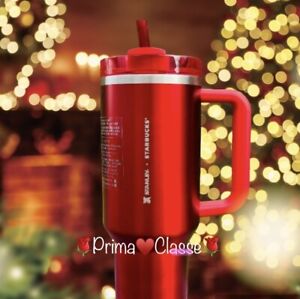 Starbucks X Stanley Red Christmas Cup Holiday Tumbler 2023 Limited 1 Day Ship?? - Sold on eBay December 13th, 2023 for $213.74
