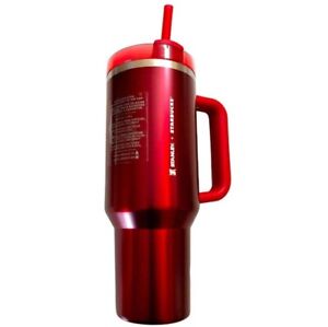Starbucks Stanley Holiday 2023 Collab (40 oz) Red Tumbler Mug - Sold on eBay November 6th, 2023 for $132.50 (16 bids) 