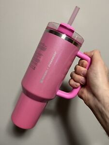 Starbucks x Stanley 40 oz Tumbler Pink Valentines Day Target Exclusive *NEW* - Sold on eBay January 7th, 2024 for $299.99