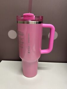 New ListingNEW Stanley x Starbucks Exclusive 2024 Pink 40oz Tumbler Early Release - Sold on eBay January 2nd, 2024 for $179.95