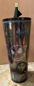 Disney The Nightmare Before Christmas Starbucks Tumbler with Straw - Sold on eBay October 6th, 2023 for $175.00
