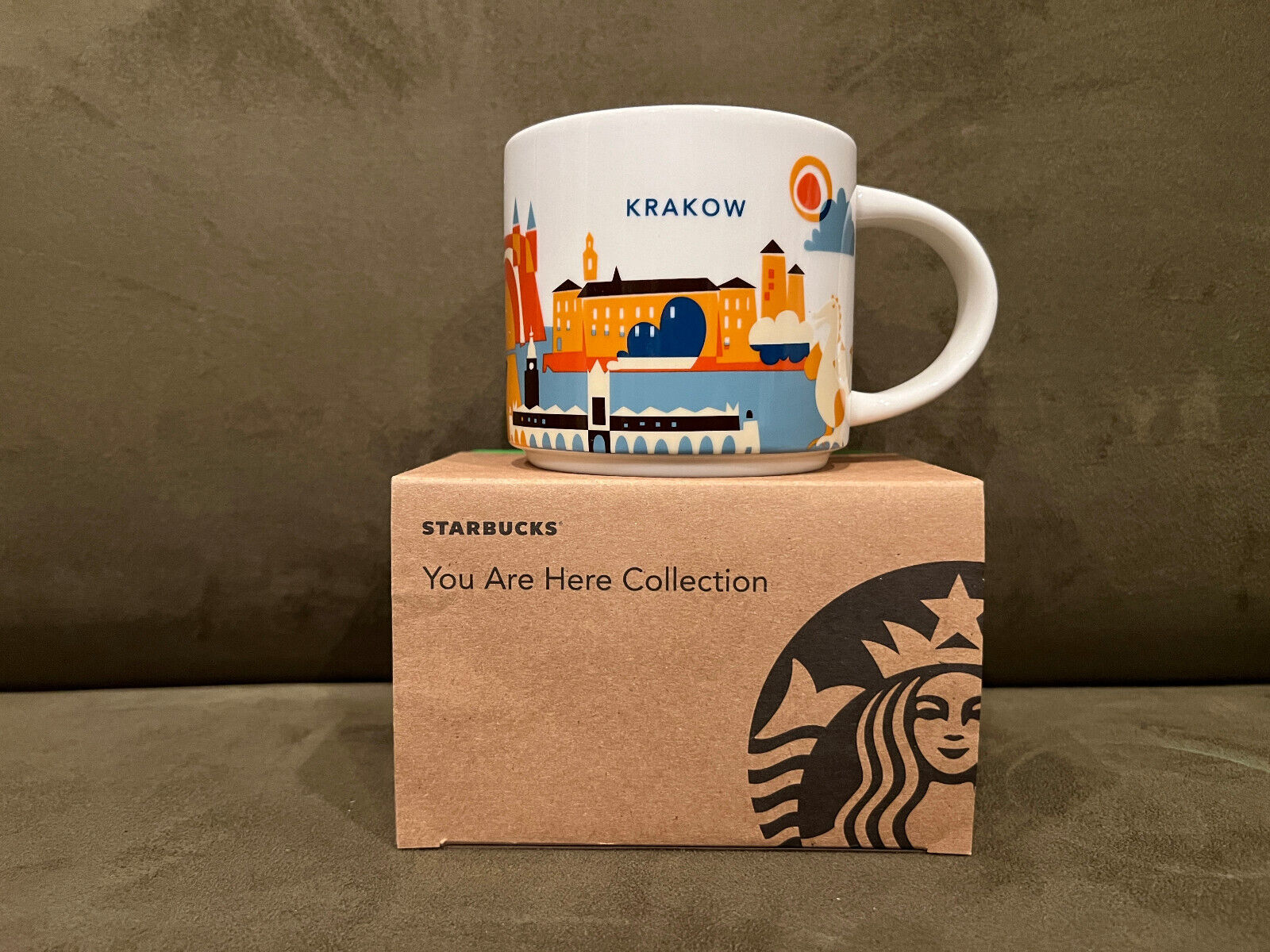 Poland KRAKOW Starbucks Coffee Cup You Are Here Collection 14oz  NEW In Box - Sold on eBay February 8th, 2025 for $65.00
