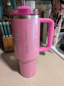Stanley x Starbucks Exclusive 2024 Pink 40oz Tumbler NEW  ??? - Sold on eBay February 17th, 2024 for $207.50 (27 bids) 