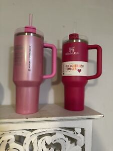 Stanley x Starbucks Pink & Pink Valentines Stanley 40oz Tumbler 2024 Target Excl - Sold on eBay January 20th, 2024 for $370.00 (63 bids) 