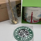 NEW Starbucks You Are Here YAH 14 oz Coffee Mug St. Petersburg SPb Spoon Magnet - Sold on eBay March 29th, 2025 for $79.90 (2 bids) 