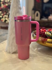 Stanley x Starbucks Winter Pink 40oz Tumbler (2024 Target Exclusive) New In Hand - Sold on eBay January 5th, 2024 for $300.00