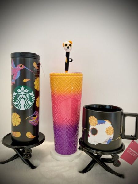 STARBUCKS Dia de los Muertos Collection Day of the Dead Halloween 2024 - Sold on eBay October 10th, 2024 for $120.00