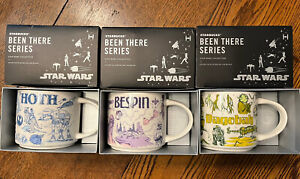 2020 Starbucks Been There Star Wars Coffee Mugs | Hoth Bespin Dagobah Set | New - Sold on eBay December 6th, 2023 for $550.00