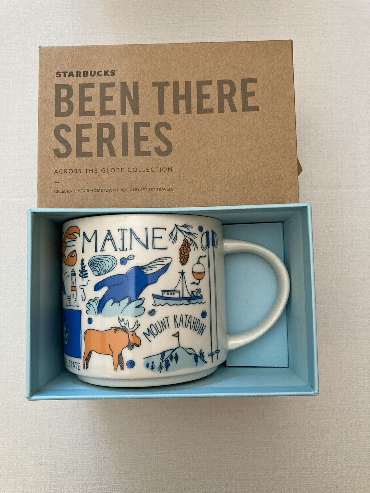 Starbucks Been There Series Maine Coffee Mug 14 oz. New In Box With SKU - Sold on eBay January 5th, 2025 for $74.99